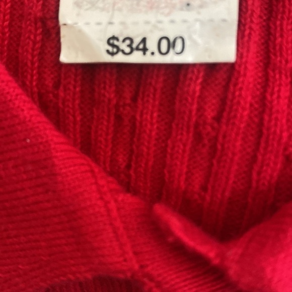 NWT Westbound red sweater. Size is 2X - Picture 9 of 9